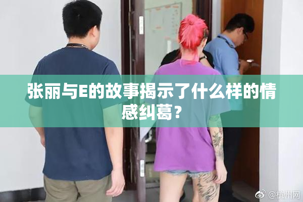 张丽与E的故事揭示了什么样的情感纠葛？