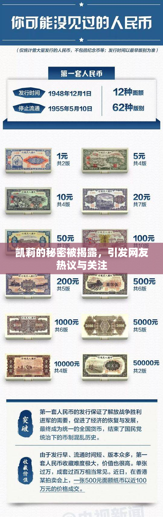 凯莉的秘密被揭露，引发网友热议与关注