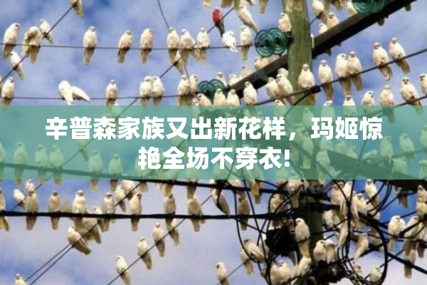 辛普森家族又出新花样，玛姬惊艳全场不穿衣!