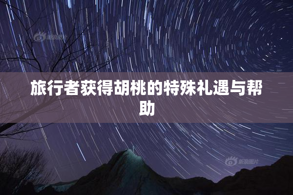旅行者获得胡桃的特殊礼遇与帮助