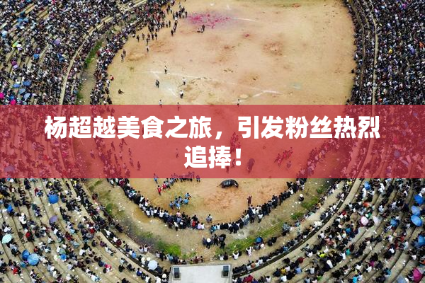 杨超越美食之旅，引发粉丝热烈追捧！