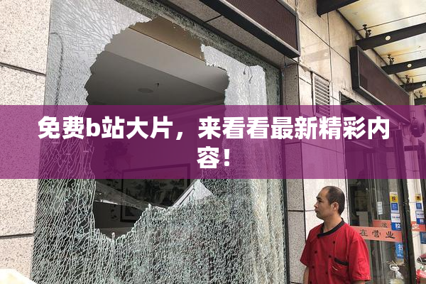 免费b站大片，来看看最新精彩内容！