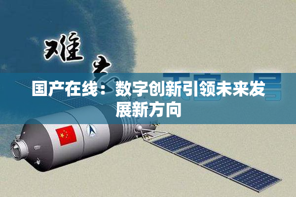国产在线：数字创新引领未来发展新方向
