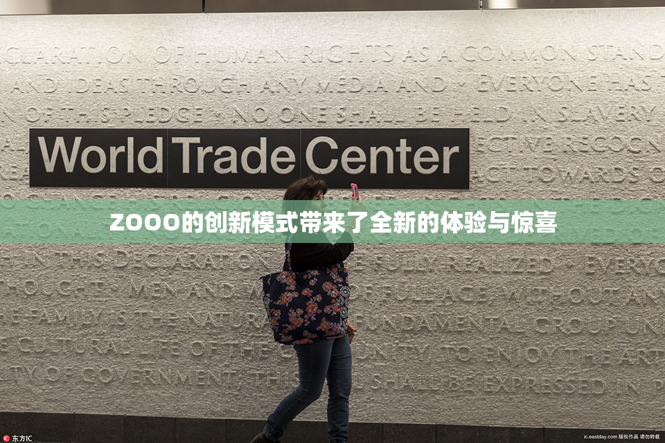 ZOOO的创新模式带来了全新的体验与惊喜