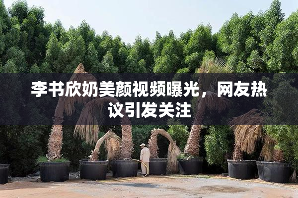 李书欣奶美颜视频曝光，网友热议引发关注