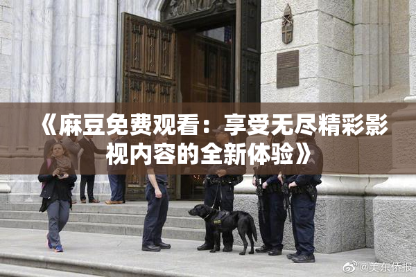 《麻豆免费观看：享受无尽精彩影视内容的全新体验》
