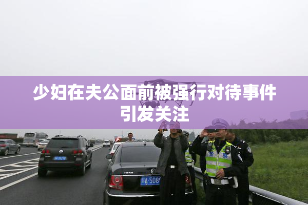 少妇在夫公面前被强行对待事件引发关注