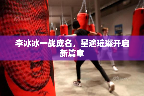 李冰冰一战成名，星途璀璨开启新篇章