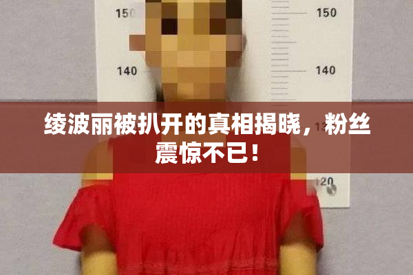 绫波丽被扒开的真相揭晓，粉丝震惊不已！