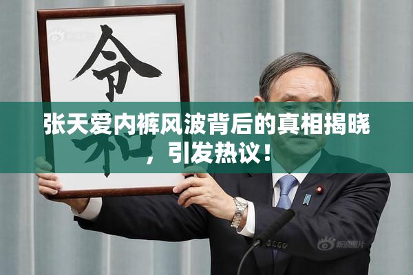 张天爱内裤风波背后的真相揭晓，引发热议！
