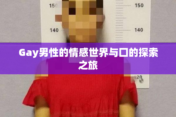 Gay男性的情感世界与囗的探索之旅