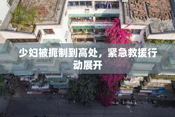 少妇被扼制到高处，紧急救援行动展开