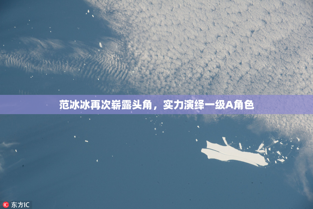范冰冰再次崭露头角，实力演绎一级A角色