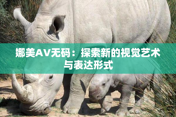 娜美AV无码：探索新的视觉艺术与表达形式