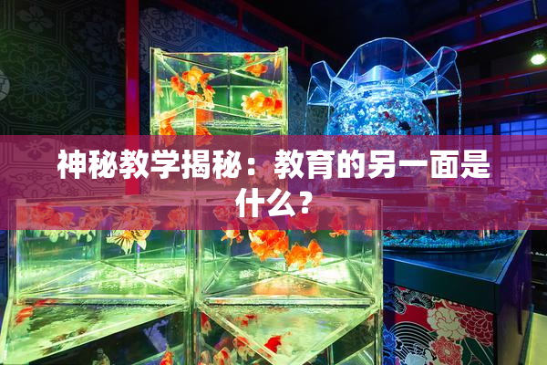 神秘教学揭秘：教育的另一面是什么？