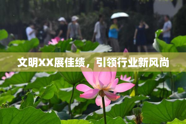 文明XX展佳绩，引领行业新风尚