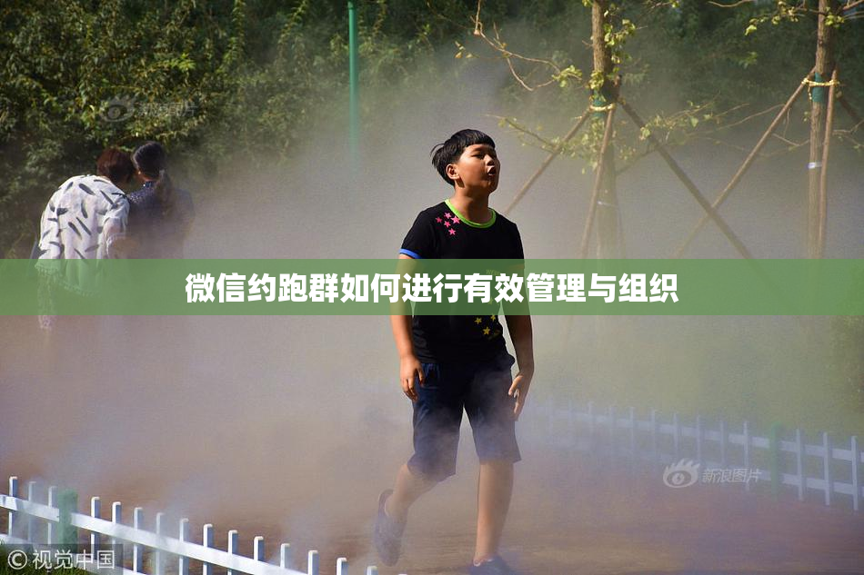 微信约跑群如何进行有效管理与组织