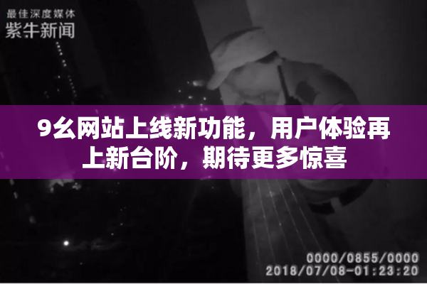 9幺网站上线新功能，用户体验再上新台阶，期待更多惊喜