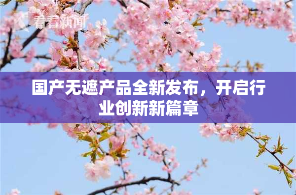 国产无遮产品全新发布，开启行业创新新篇章