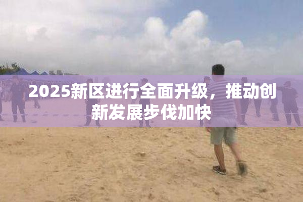 2025新区进行全面升级，推动创新发展步伐加快