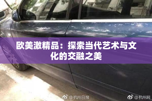 欧美激精品：探索当代艺术与文化的交融之美