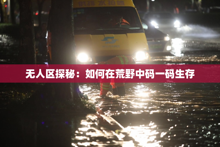 无人区探秘：如何在荒野中码一码生存