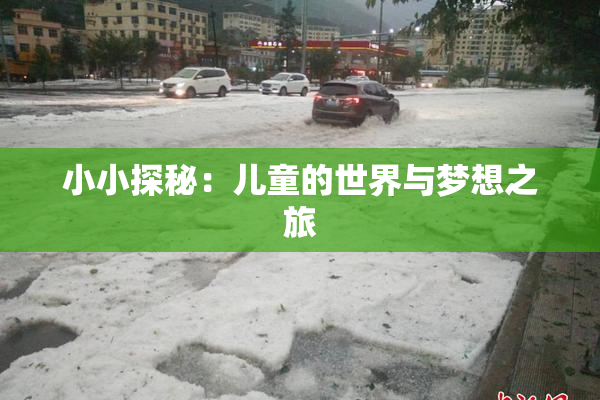 小小探秘：儿童的世界与梦想之旅