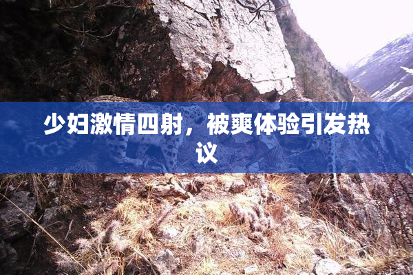 少妇激情四射，被爽体验引发热议