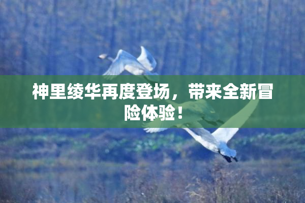 神里绫华再度登场，带来全新冒险体验！