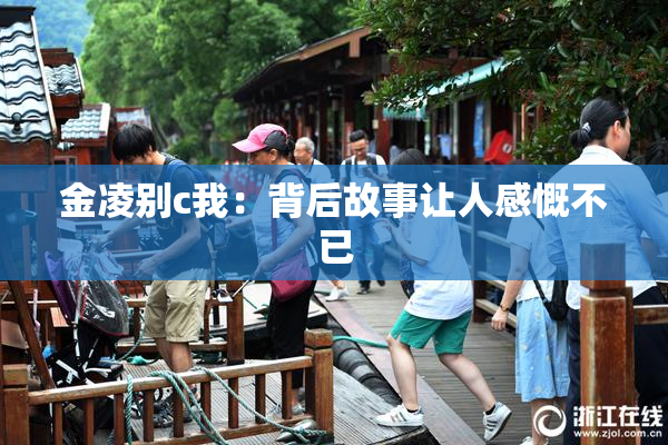 金凌别c我：背后故事让人感慨不已