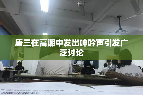 唐三在高潮中发出呻吟声引发广泛讨论