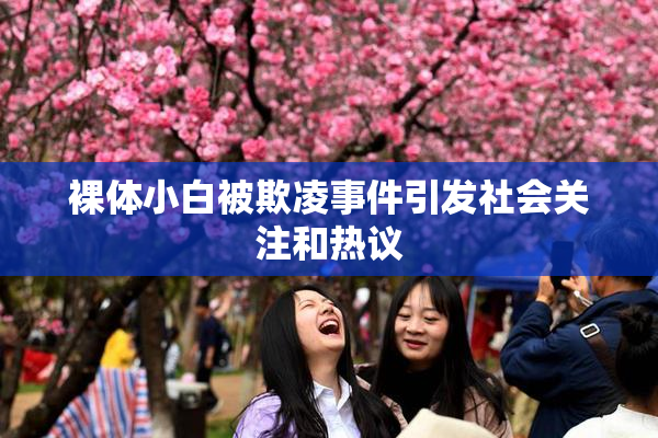 裸体小白被欺凌事件引发社会关注和热议