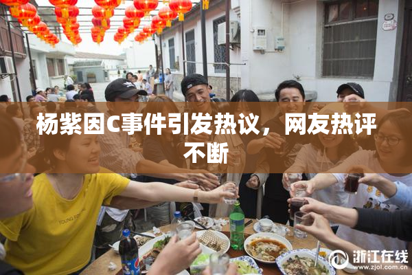 杨紫因C事件引发热议，网友热评不断