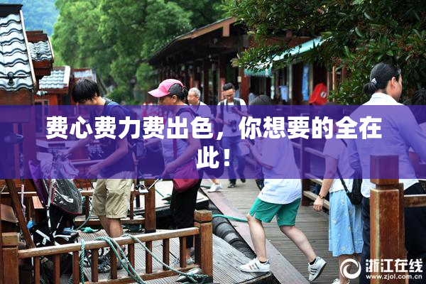 费心费力费出色，你想要的全在此！