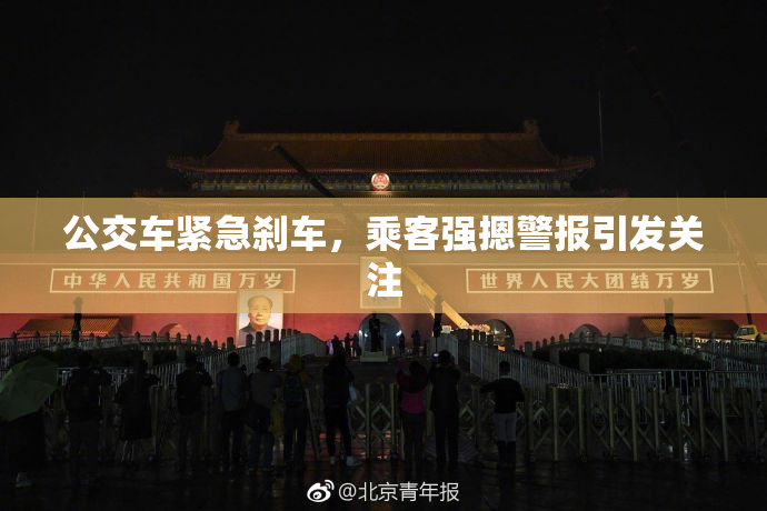 公交车紧急刹车，乘客强摁警报引发关注