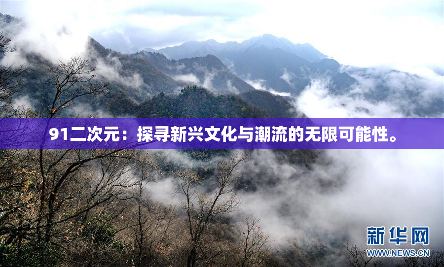 91二次元：探寻新兴文化与潮流的无限可能性。