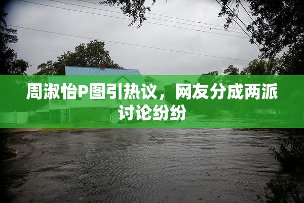 周淑怡P图引热议，网友分成两派讨论纷纷
