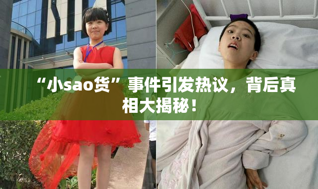 “小sao货”事件引发热议，背后真相大揭秘！