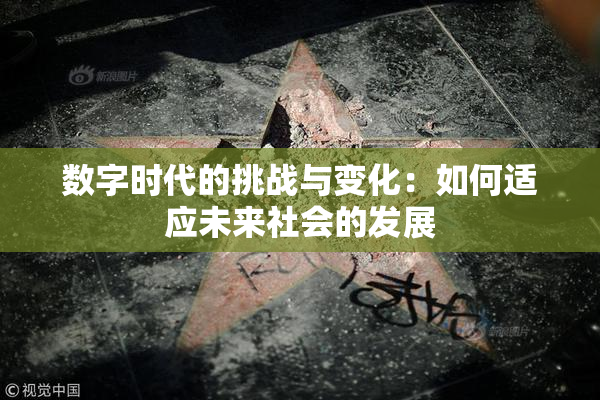 数字时代的挑战与变化：如何适应未来社会的发展