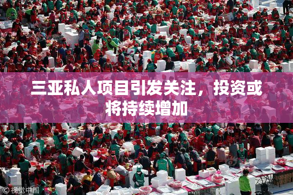 三亚私人项目引发关注，投资或将持续增加