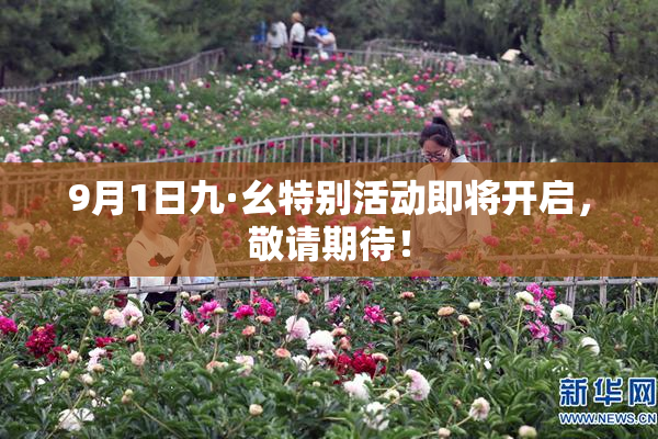 9月1日九·幺特别活动即将开启，敬请期待！
