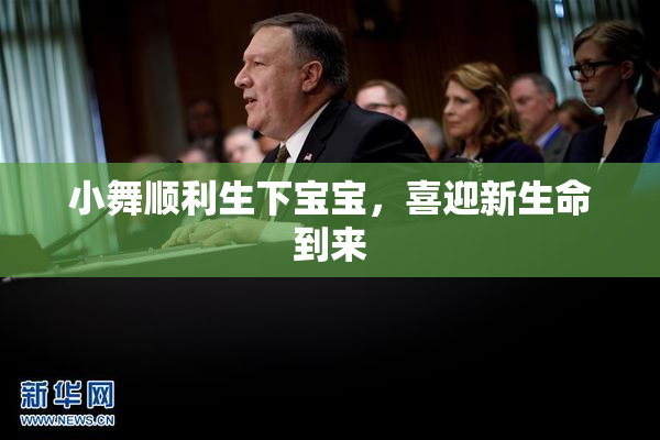 小舞顺利生下宝宝，喜迎新生命到来