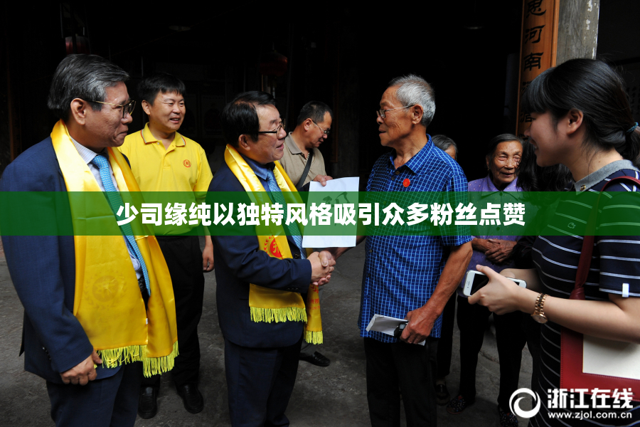 少司缘纯以独特风格吸引众多粉丝点赞