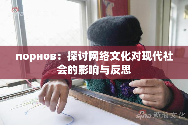 порнов：探讨网络文化对现代社会的影响与反思