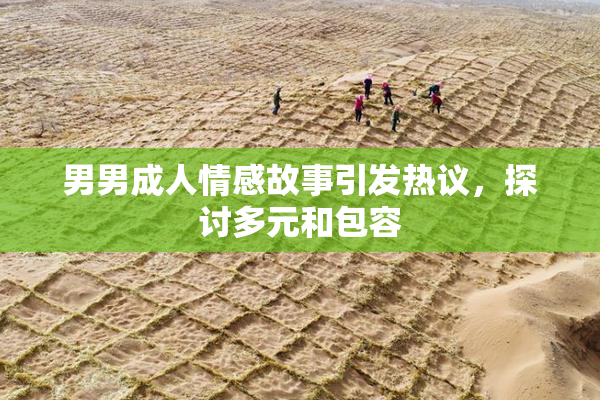 男男成人情感故事引发热议，探讨多元和包容