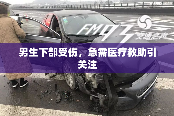 男生下部受伤，急需医疗救助引关注