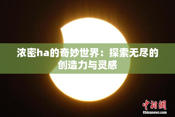 浓密ha的奇妙世界：探索无尽的创造力与灵感