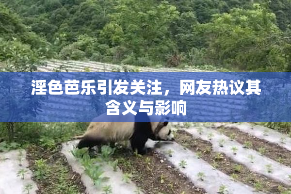 淫色芭乐引发关注，网友热议其含义与影响