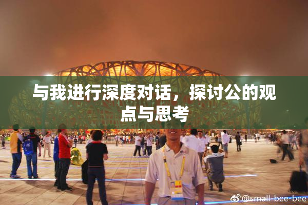 与我进行深度对话，探讨公的观点与思考
