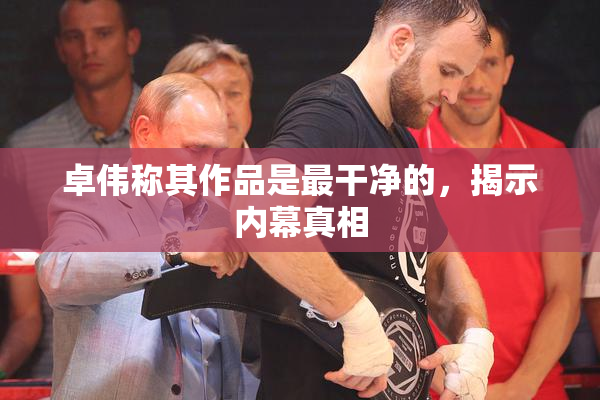 卓伟称其作品是最干净的，揭示内幕真相